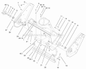 Part Location Diagram of 55-8760 Toro Scraper